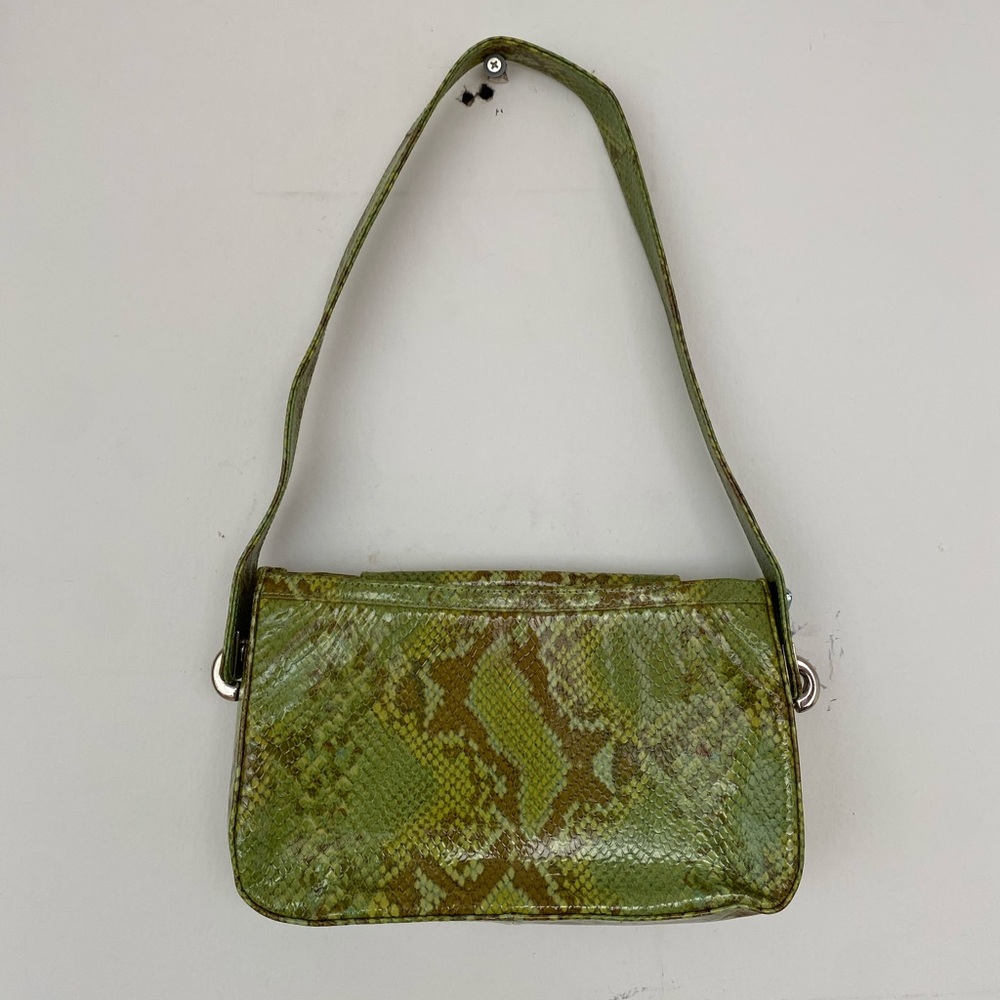 Faux snake skin shoulder bag - Charles Jourdan
